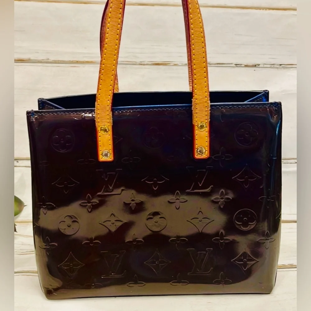 Adorable vintage Louis Vuitton Olive embossed Vermis tote bag - Picture 2 of 7